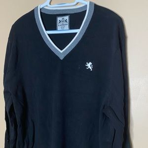 Mens Black Express sweater XL